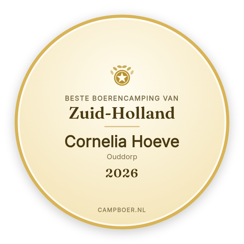 Winnaar Zuid-Holland Camping van het Jaar 2026 - CampBoer.nl