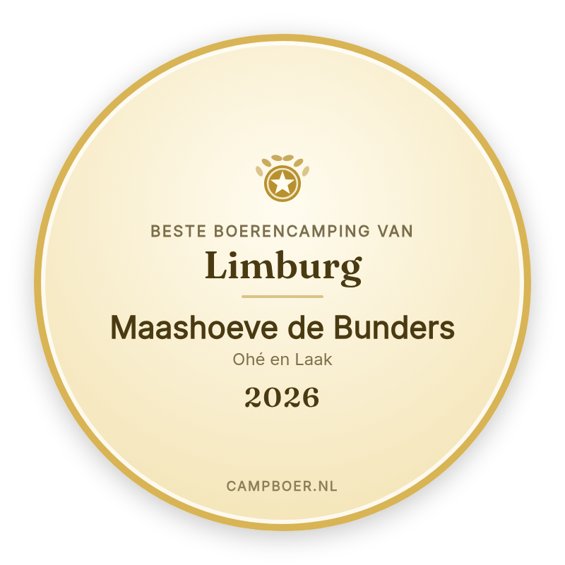 Winnaar Limburg Camping van het Jaar 2026 - CampBoer.nl