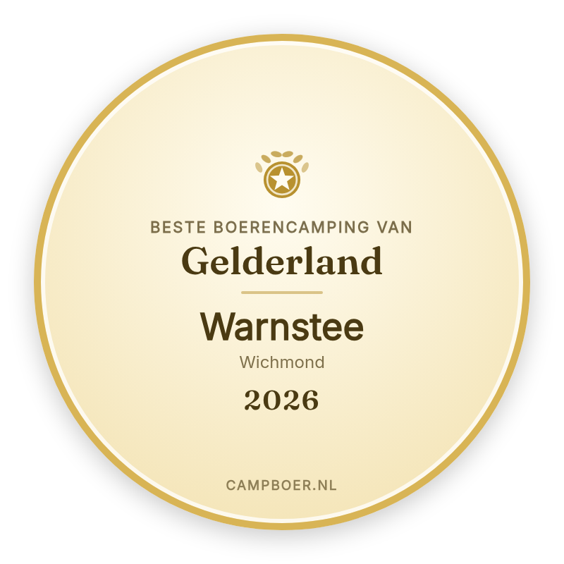 Winnaar Gelderland Camping van het Jaar 2026 - CampBoer.nl