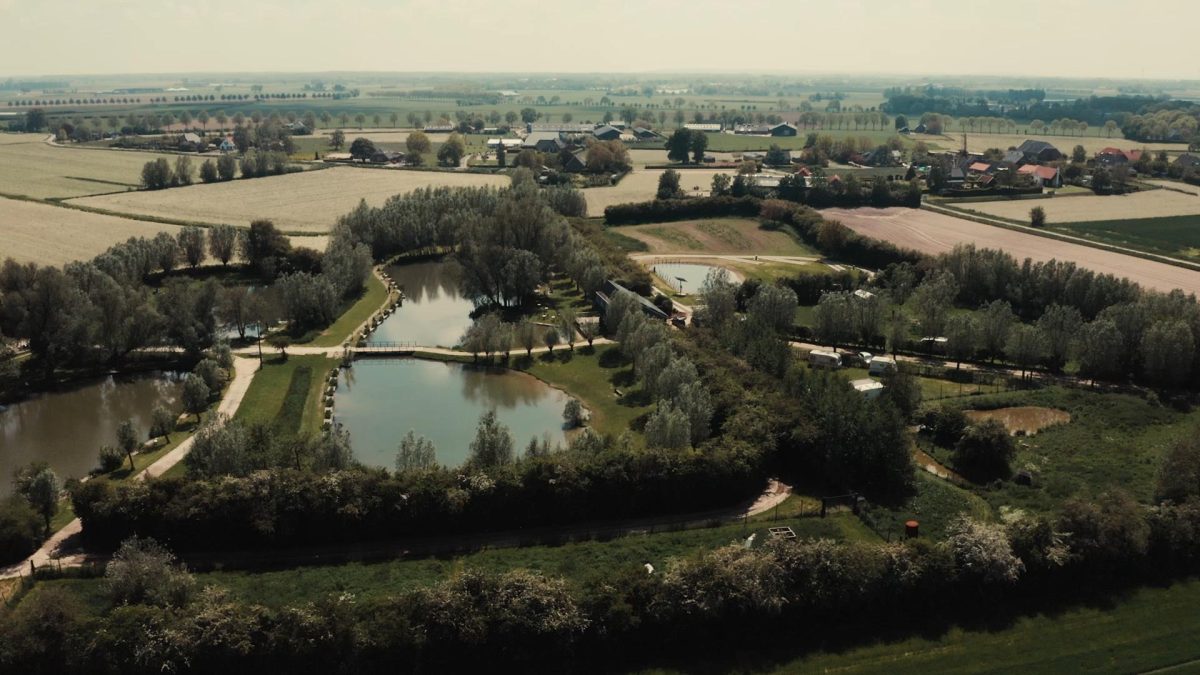 Forellenvijver en camping Breukink in Steenderen