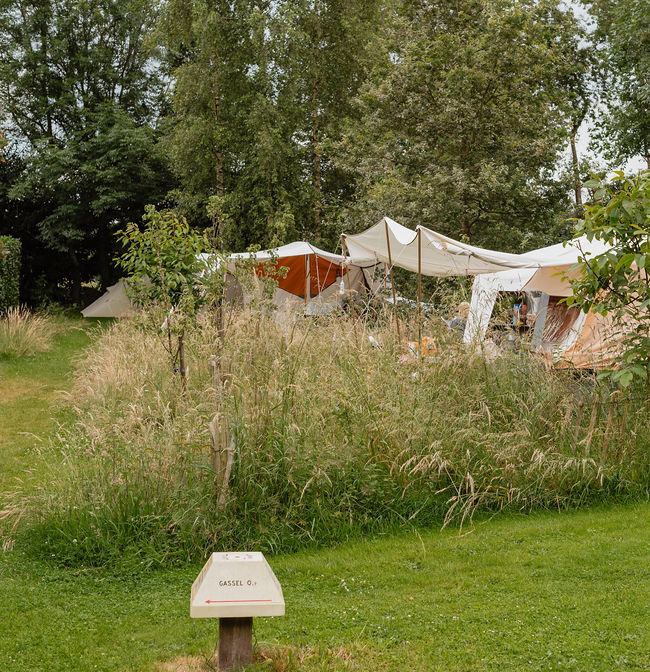 Natuurkampeerterrein Gloeiend Groen in Gassel
