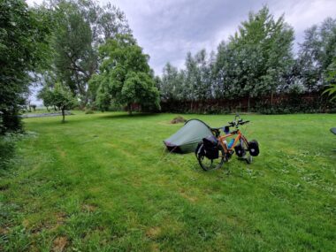 Kamperen bij de boer, Kampereiland (rustig en knus en eenvoudig) in Kampen